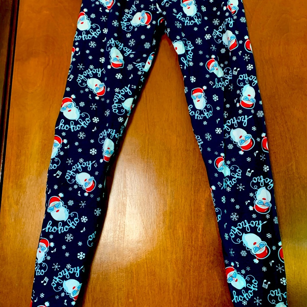 NWOT Santa Leggings S No Boundaries